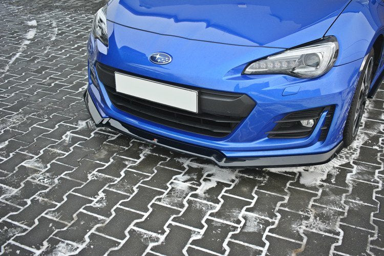 Front Ansatz V.3 für SUBARU BRZ FACELIFT schwarz Hochglanz