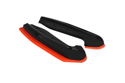 Heck Ansatz Flaps Diffusor V.2 für SUBARU BRZ FACELIFT  schwarz matt