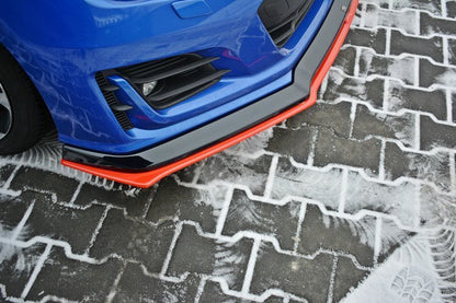 Front Ansatz V.5 für SUBARU BRZ FACELIFT schwarz matt