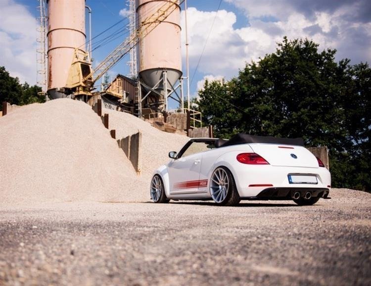 Diffusor Heck Ansatz für VW BEETLE Carbon Look