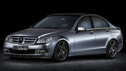 Front Ansatz für MERCEDES C-KLASSE W204 VORFACELIFT Carbon Look