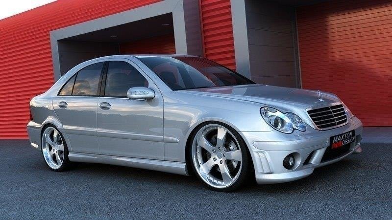 Front Stoßtsange MERCEDES C W203 < AMG 204 LOOK>