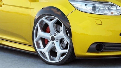 Kotflügelverlängerung Ford Focus ST Mk3 schwarz Hochglanz