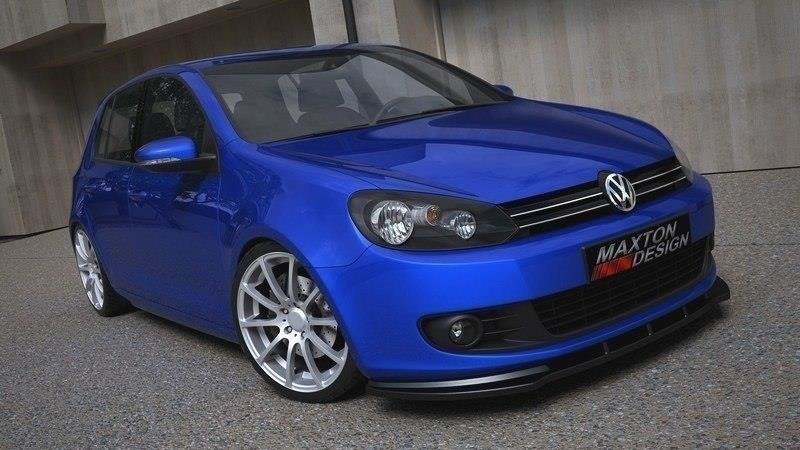 Front Ansatz für VW GOLF 6 Carbon Look