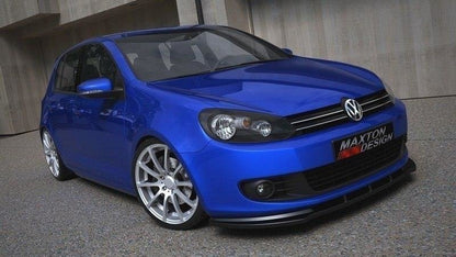 Front Ansatz für VW GOLF 6 Carbon Look
