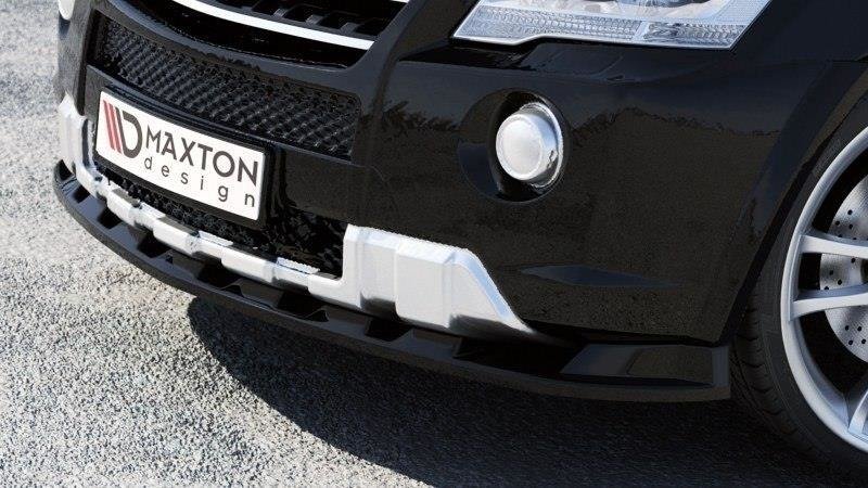 Front Ansatz für MERCEDES ML W164 AMG schwarz matt