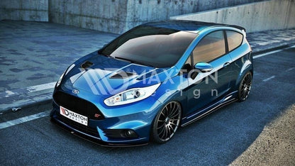 Front Ansatz V.2 für Ford Fiesta ST Mk7 FL Carbon Look