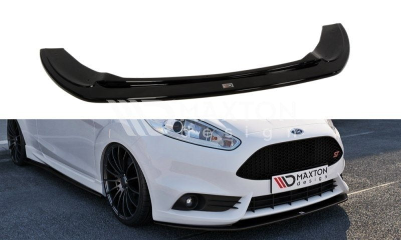 Front Ansatz V.2 für Ford Fiesta ST Mk7 FL schwarz Hochglanz