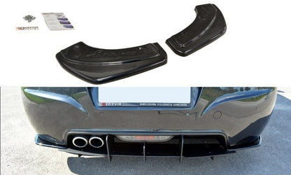 Heck Ansatz Flaps Diffusor für PEUGEOT RCZ  schwarz matt