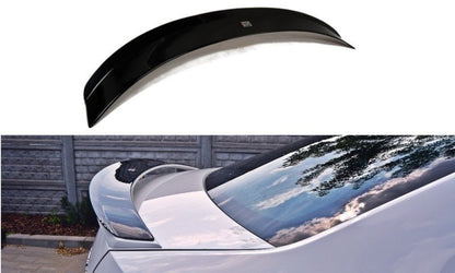 Spoiler CAP für SKODA OCTAVIA III RS PREFACE/FACELIFT schwarz matt