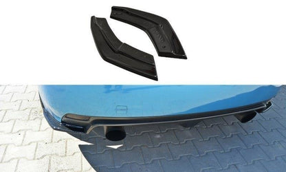 Heck Ansatz Flaps Diffusor für Subaru Impreza WRX STI 2009-2011 schwarz matt
