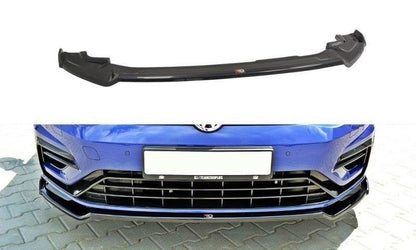 Front Ansatz V.2 für VW Golf 7 R / R-Line Facelift schwarz Hochglanz