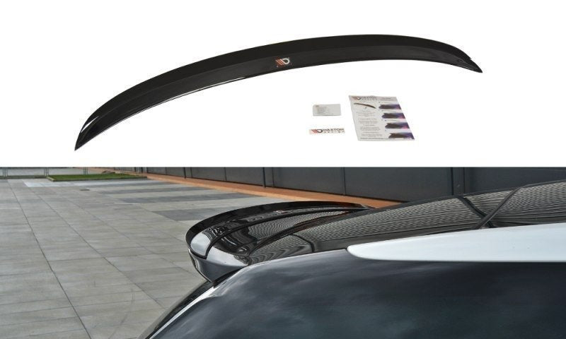 Spoiler CAP für CITROEN DS5 FACELIFT, PREFACE schwarz Hochglanz
