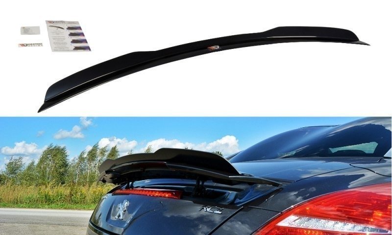 Spoiler CAP für PEUGEOT RCZ schwarz Hochglanz