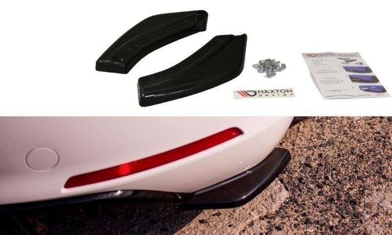 Heck Ansatz Flaps Diffusor für VW BEETLE schwarz matt
