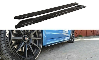 Seitenschweller Ansatz für Subaru Impreza WRX STI 2009-2011 Carbon Look