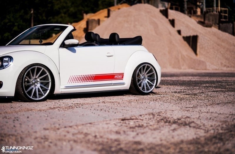Seitenschweller Ansatz für VW BEETLE schwarz matt