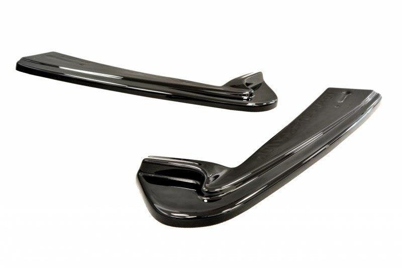 Heck Ansatz Flaps Diffusor für Ford Mustang GT Mk6  schwarz Hochglanz