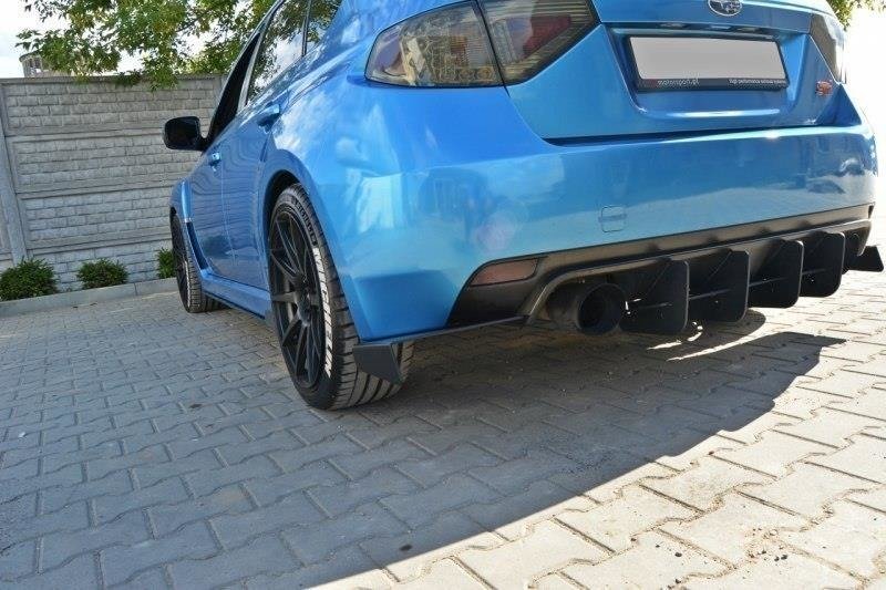 Heck Ansatz Flaps Diffusor für Subaru Impreza WRX STI 2009-2011