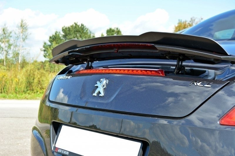 Spoiler CAP für PEUGEOT RCZ schwarz Hochglanz