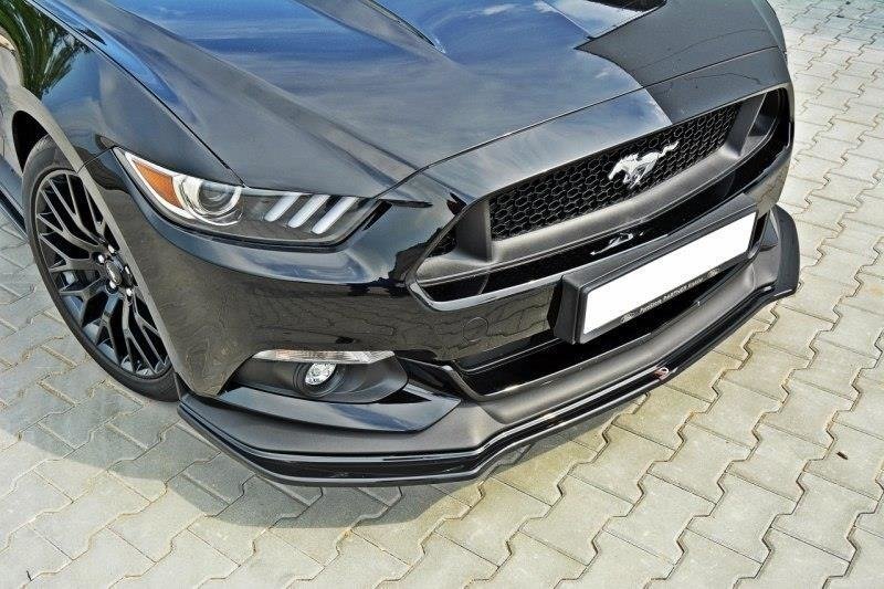 Front Ansatz für Ford Mustang GT Mk6 schwarz Hochglanz