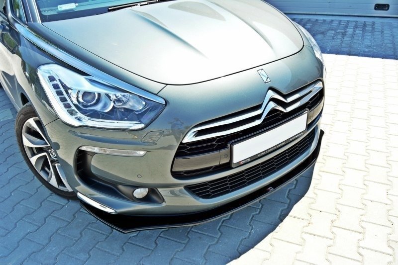 Front Ansatz für v.2 CITROEN DS5 FACELIFT schwarz Hochglanz