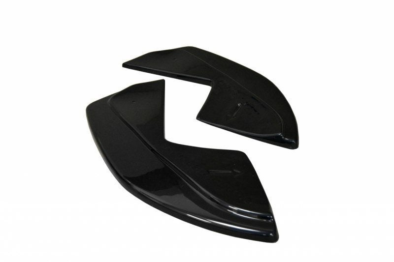 Heck Ansatz Flaps Diffusor für CITROEN DS5 FACELIFT, PREFACE schwarz Hochglanz