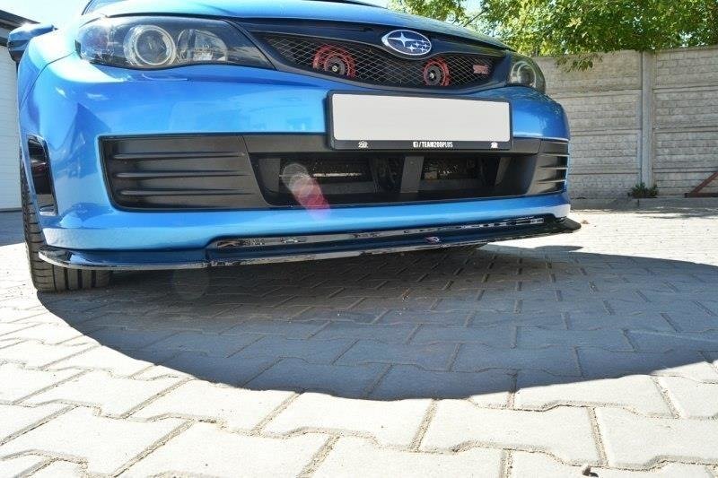 Front Ansatz für v.2 Subaru Impreza WRX STI 2009-2011 Carbon Look