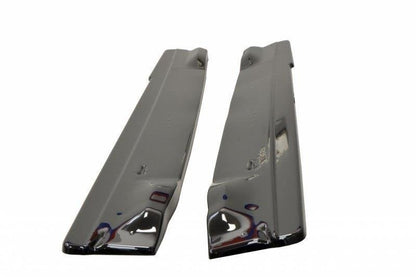 Seitenschweller Ansatz für Subaru Impreza WRX STI 2009-2011 schwarz matt