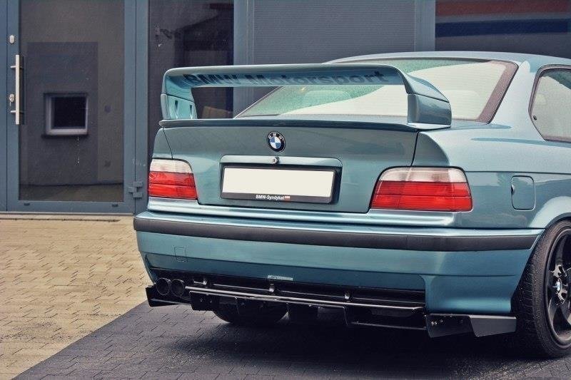 Diffusor Heck Ansatz für Heckschürze für BMW M3 E36