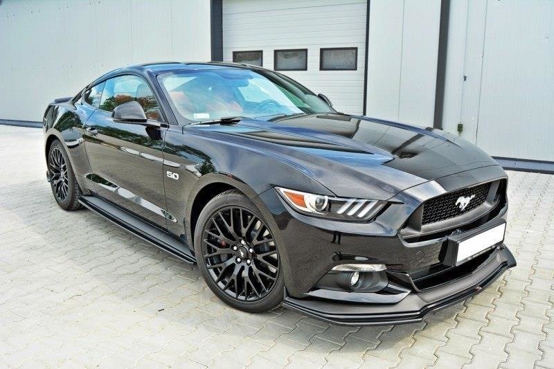 Front Ansatz für Ford Mustang GT Mk6 schwarz matt