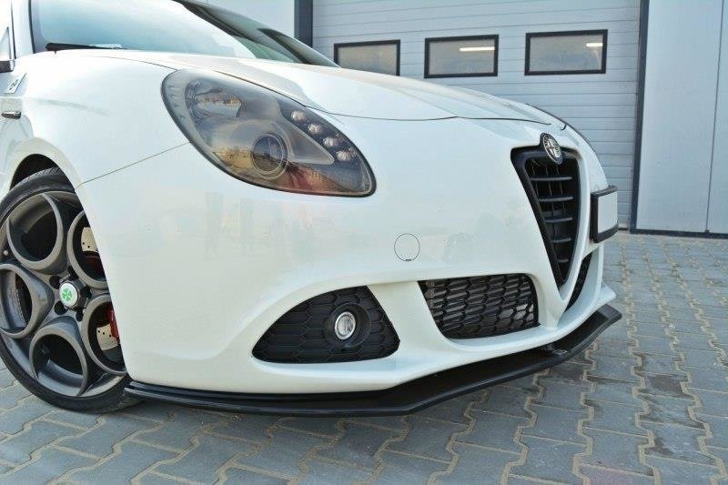 Front Ansatz V.1 für Alfa Romeo Giulietta schwarz Hochglanz