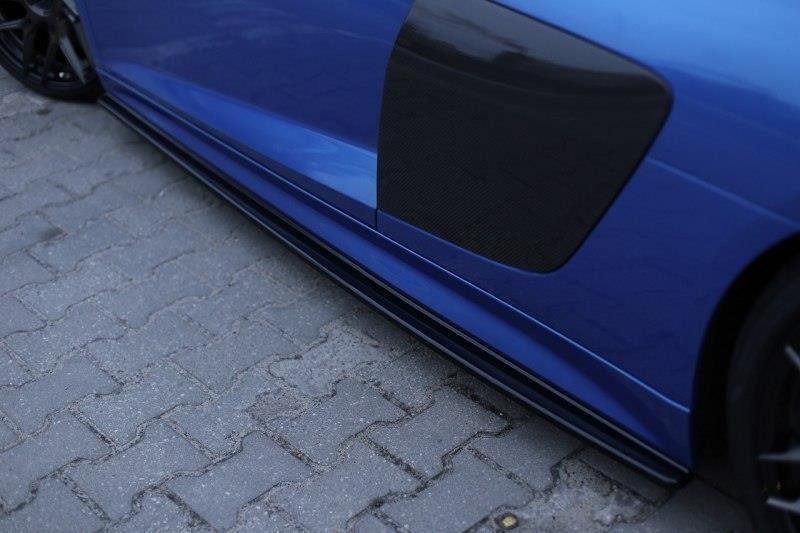 Seitenschweller Ansatz für Audi R8 Mk.2 schwarz matt