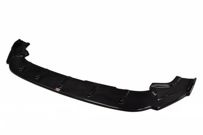Front Ansatz V.1 für VW Golf 7 R / R-Line Facelift schwarz Hochglanz