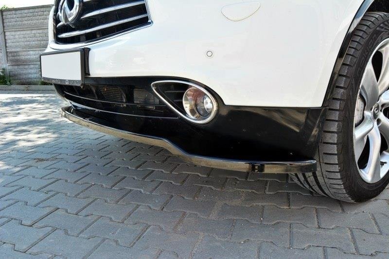 Front Ansatz für v.1 INFINITI QX70 Carbon Look
