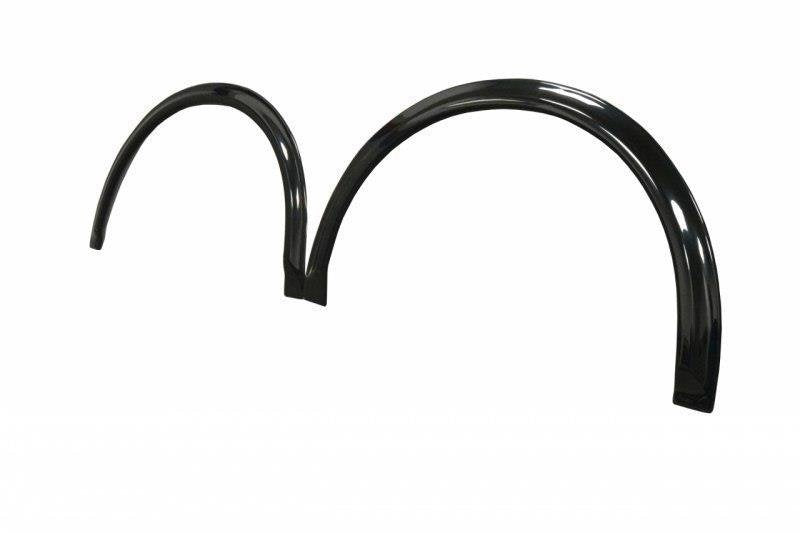 Kotflügelverlängerung VW Golf 7 R / R-Line Facelift schwarz matt