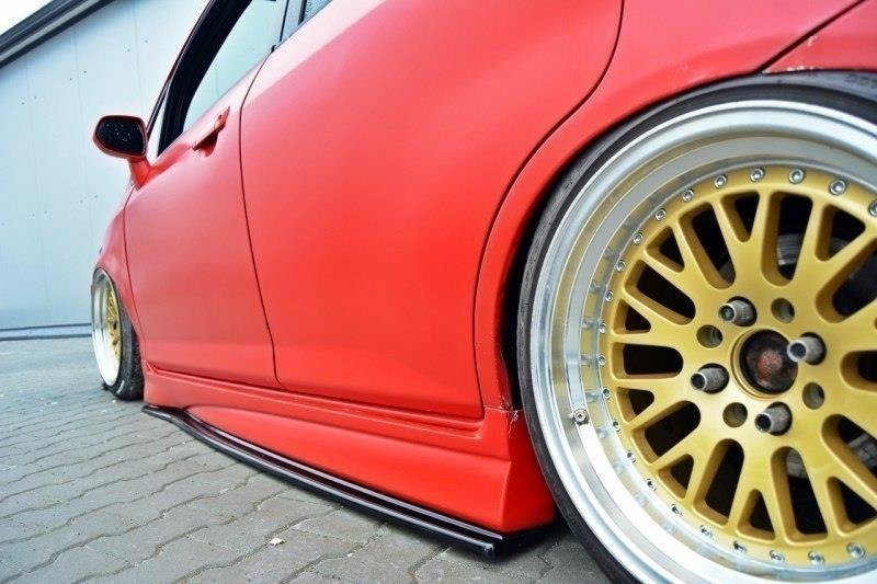 Seitenschweller Ansatz für HONDA JAZZ MK1 schwarz matt