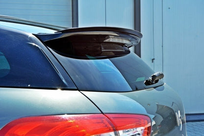 Spoiler CAP für CITROEN DS5 FACELIFT, PREFACE schwarz Hochglanz