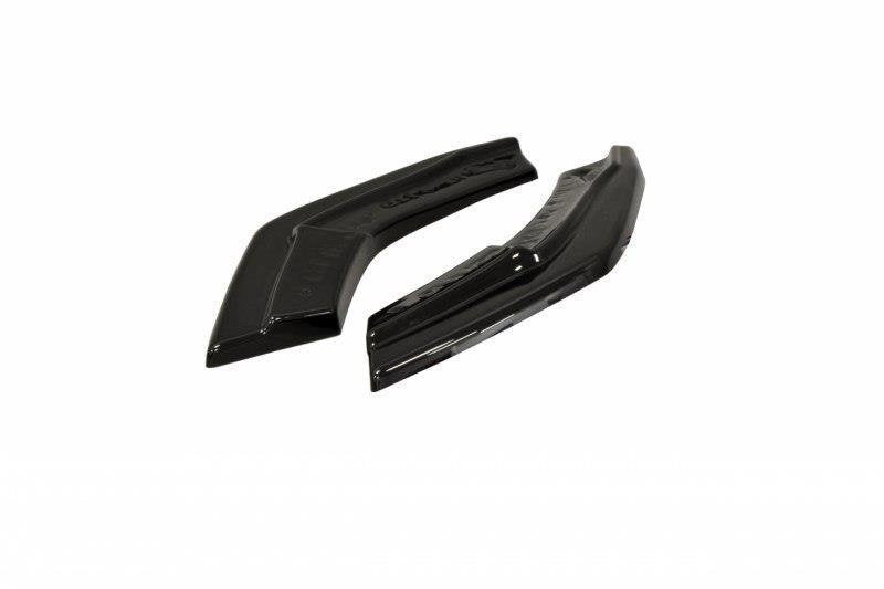 Heck Ansatz Flaps Diffusor für Subaru Impreza WRX STI 2009-2011 schwarz Hochglanz