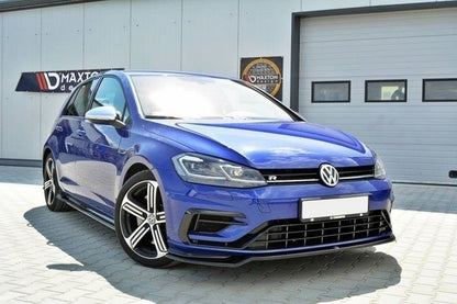 Front Ansatz V.3 für VW Golf 7 R / R-Line Facelift Carbon Look