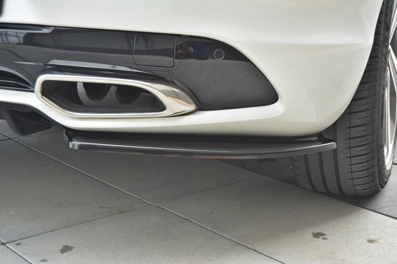 Heck Ansatz Flaps Diffusor für CITROEN DS5 FACELIFT, PREFACE schwarz Hochglanz