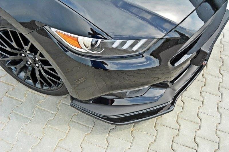 Front Ansatz für Ford Mustang GT Mk6 schwarz matt