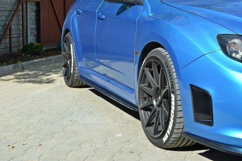 Seitenschweller Ansatz für Subaru Impreza WRX STI 2009-2011 Carbon Look