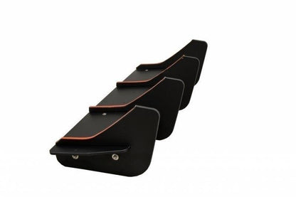Diffusor Heck Ansatz für Heckschürze für Subaru Impreza WRX STI 2009-2011