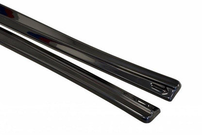 Seitenschweller Ansatz für V.1 für Alfa Romeo Giulietta schwarz matt