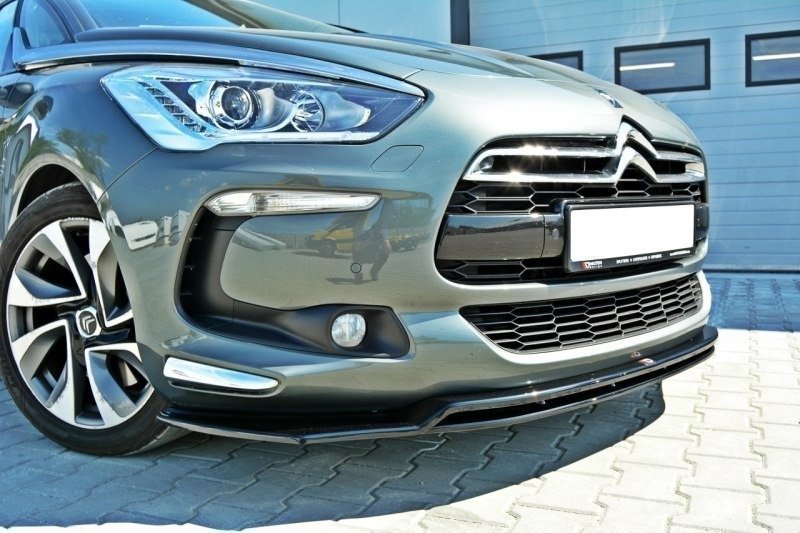 Front Ansatz für v.3 CITROEN DS5 FACELIFT schwarz Hochglanz