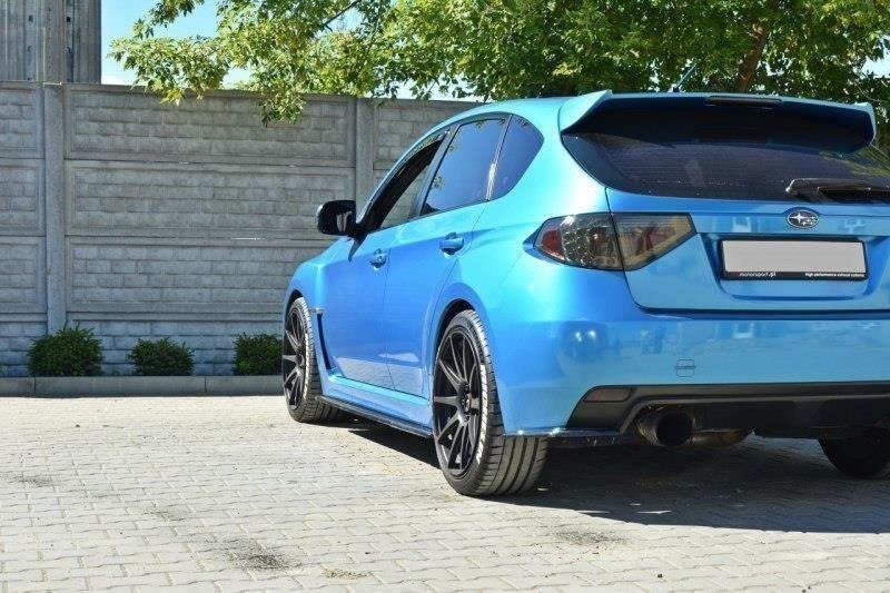 Seitenschweller Ansatz für Subaru Impreza WRX STI 2009-2011 Carbon Look