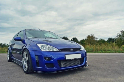 Front Ansatz für Ford Focus RS Mk1 schwarz Hochglanz