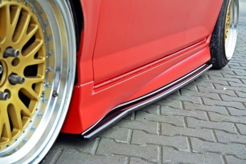 Seitenschweller Ansatz für HONDA JAZZ MK1 schwarz matt