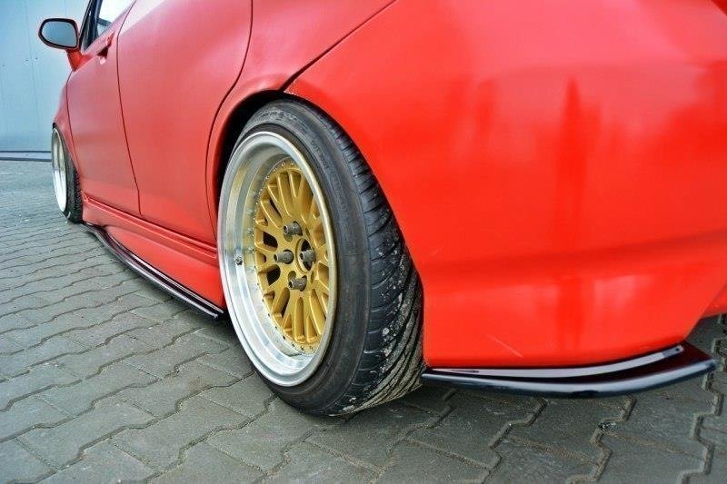 Seitenschweller Ansatz für HONDA JAZZ MK1 schwarz Hochglanz
